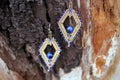 Hawks Eye Diamond Earrings