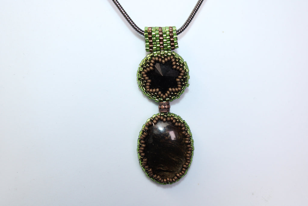 Antique Labradorite Pendant