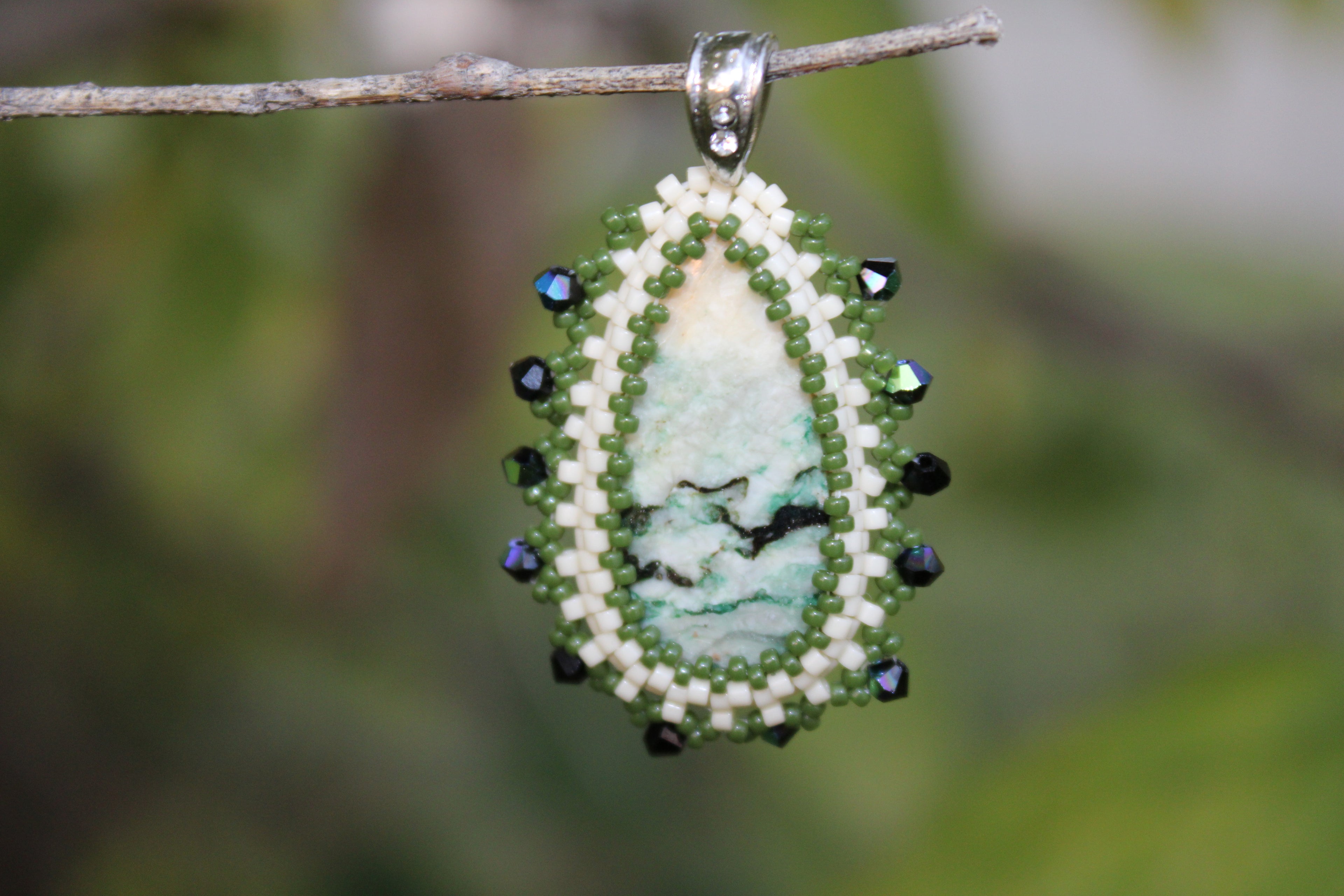 Mariposite Pendant Necklace