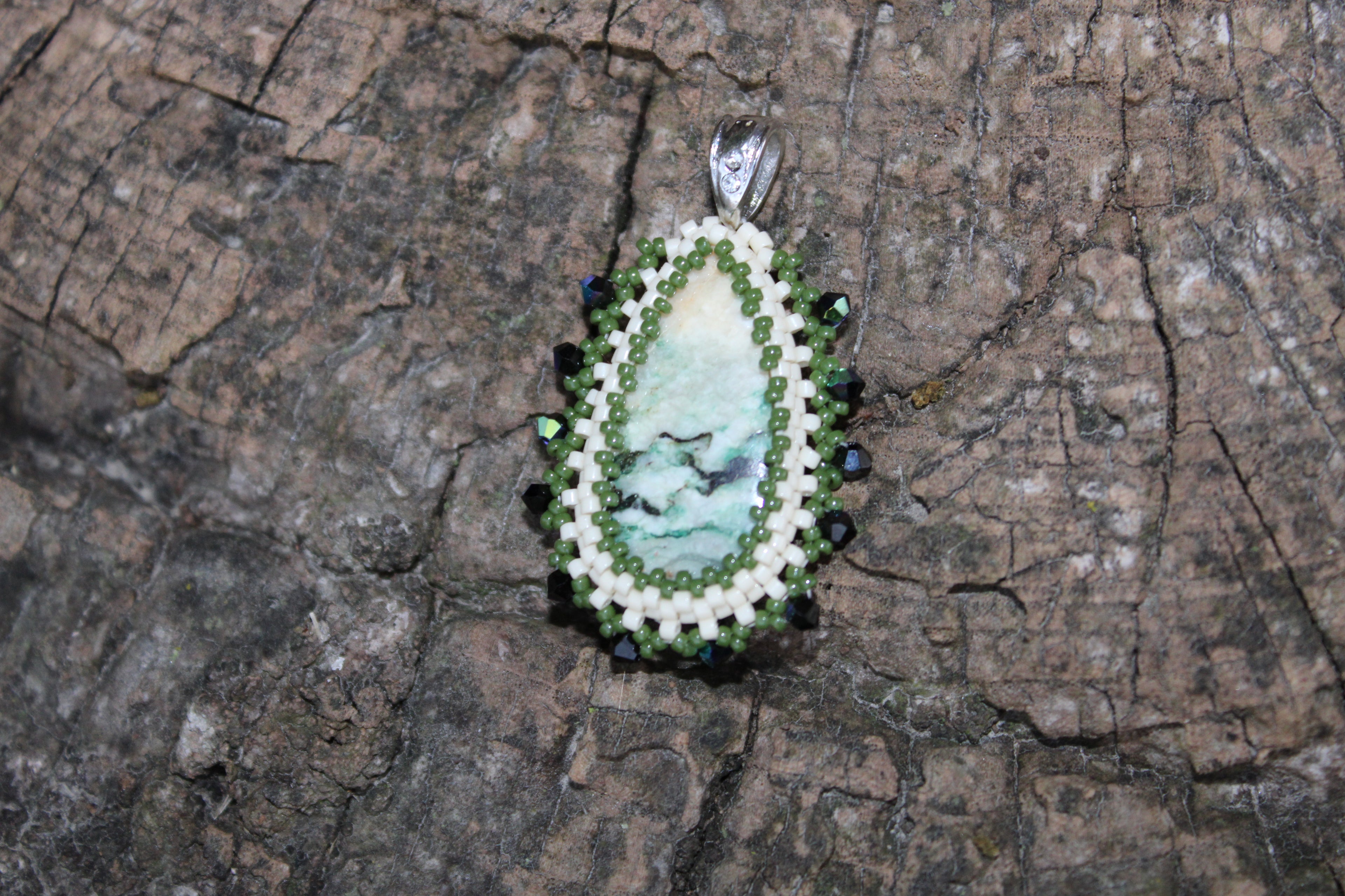 Mariposite Pendant Necklace
