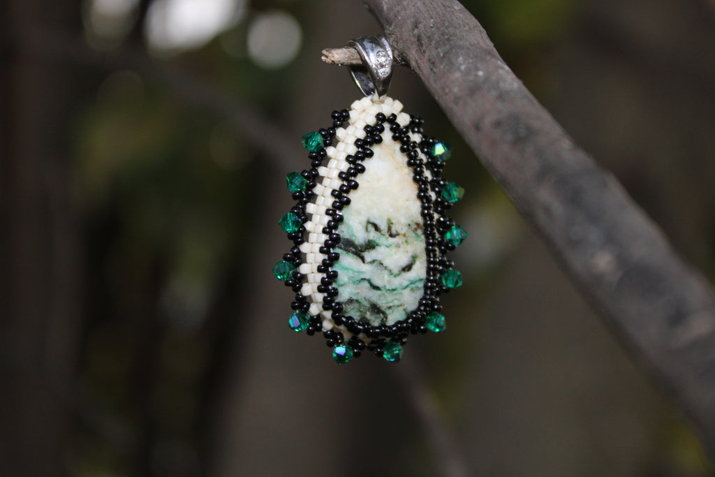 Mariposite Pendant Necklace