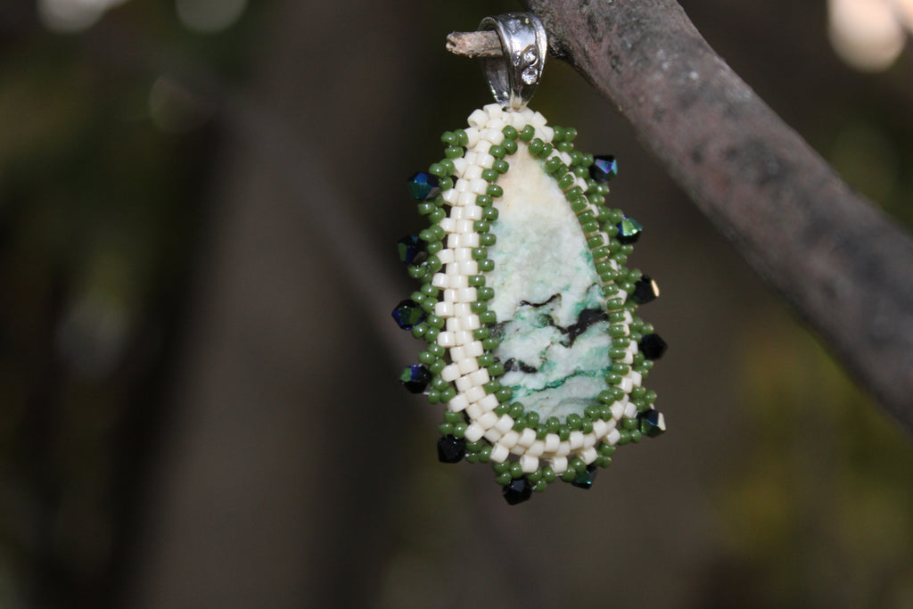 Mariposite Pendant Necklace