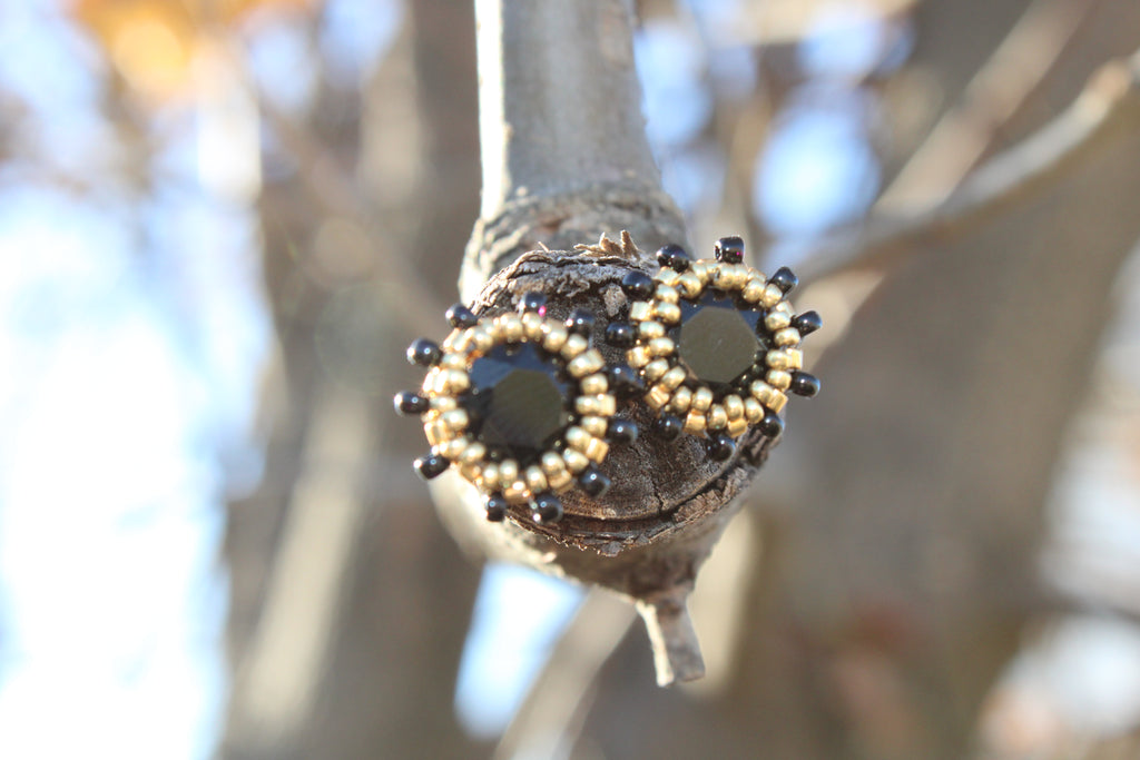 Onyx Stud Earrings