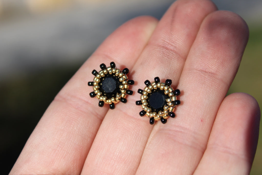 Onyx Stud Earrings