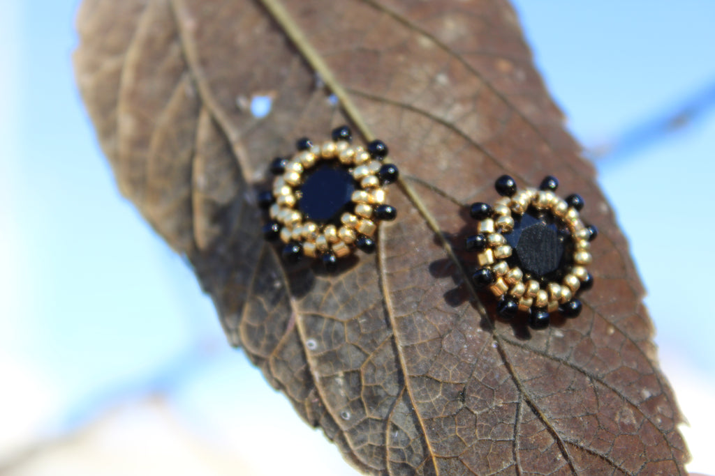 Onyx Stud Earrings