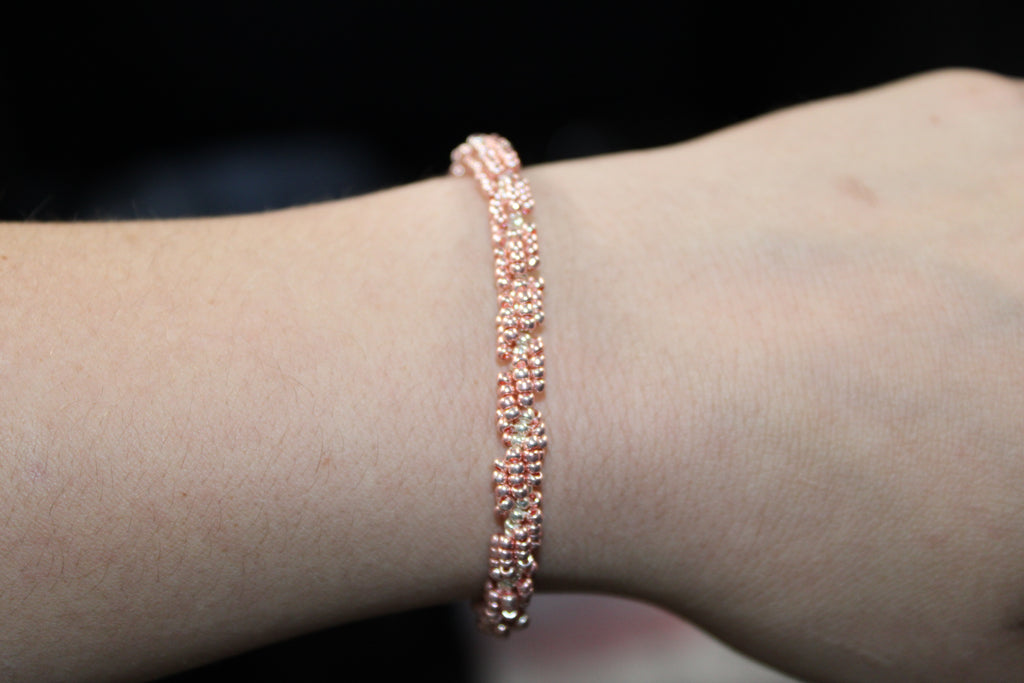 Swirly Beaded Bracelet