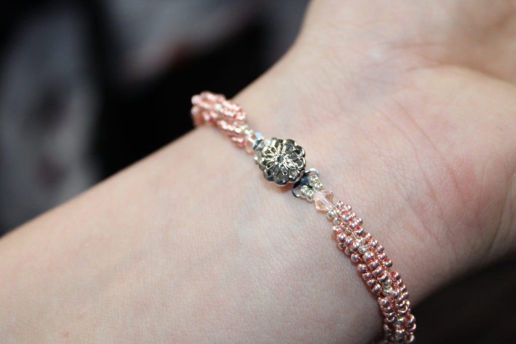 Swirly Beaded Bracelet