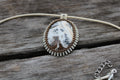 Dendritic Agate Estate Necklace