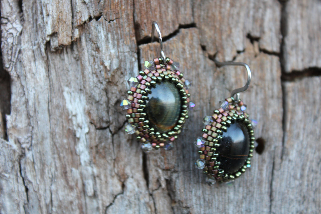 Falcons Eye Estate Earrings