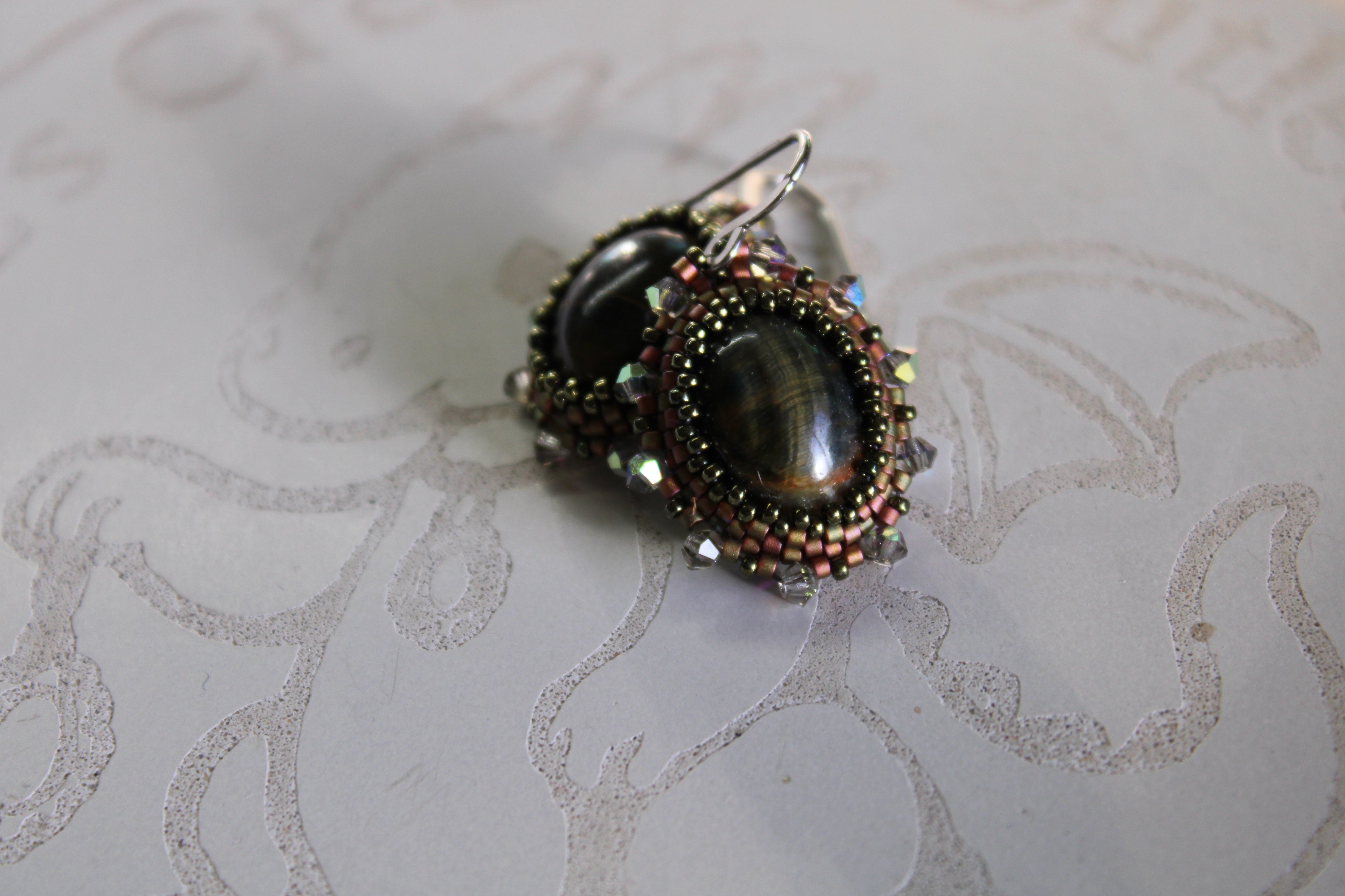 Falcons Eye Estate Earrings