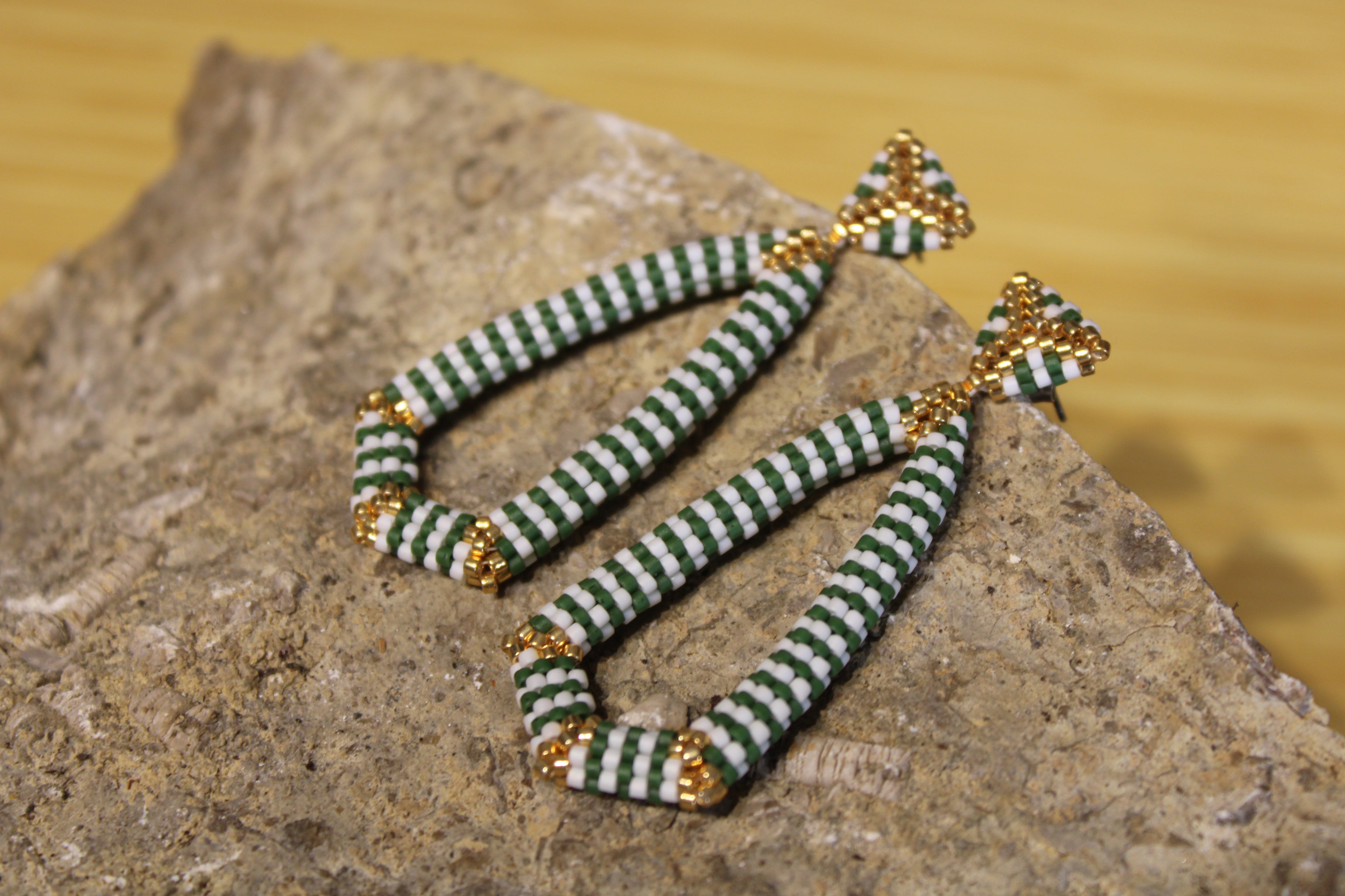 Open Tie Shaped Earrings