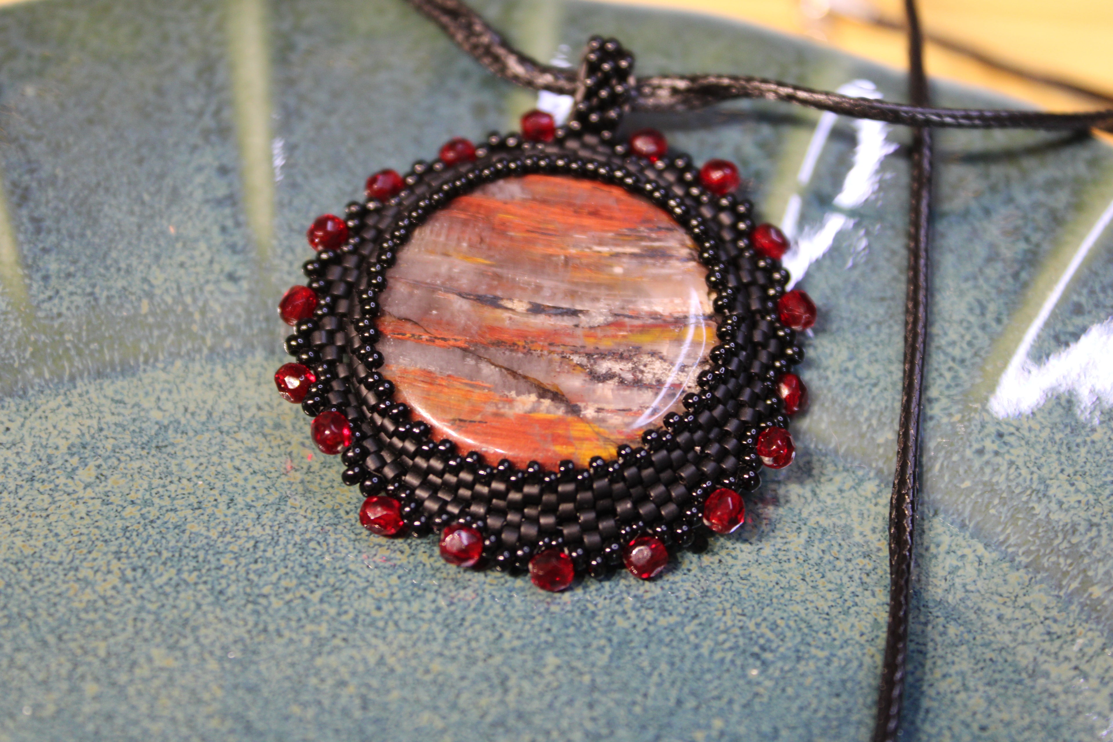 Petrified Wood Estate Necklace