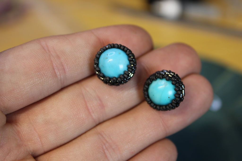 Turquoise Stud Earrings