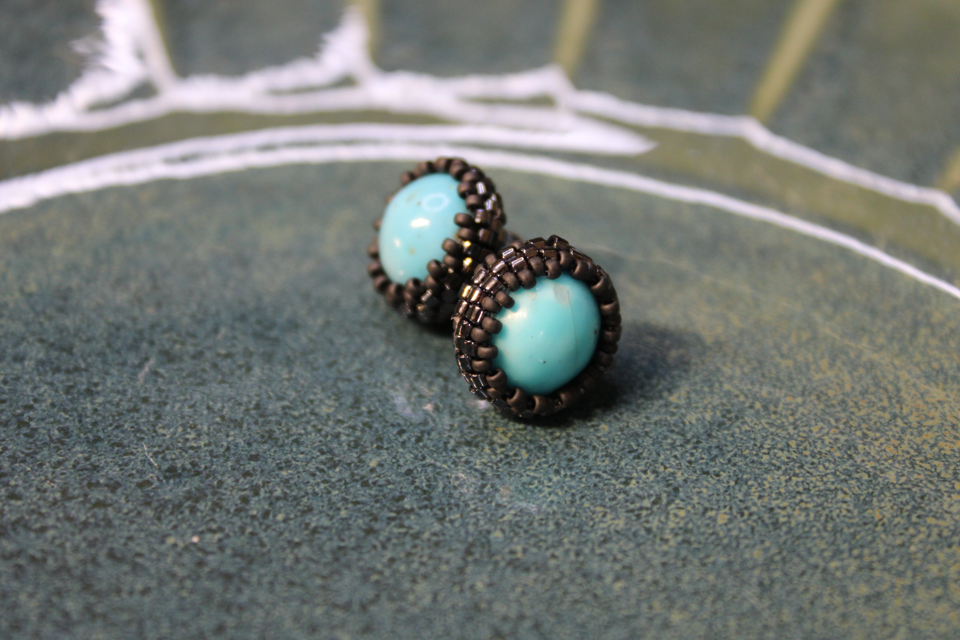 Turquoise Stud Earrings