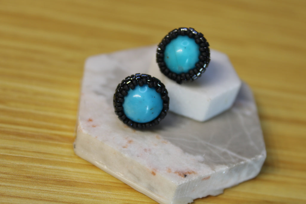 Turquoise Stud Earrings