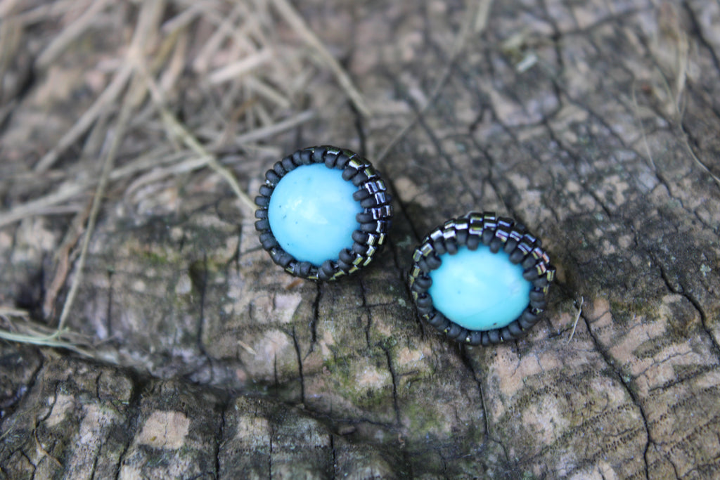 Turquoise Stud Earrings