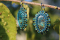 Shattuckite Earrings
