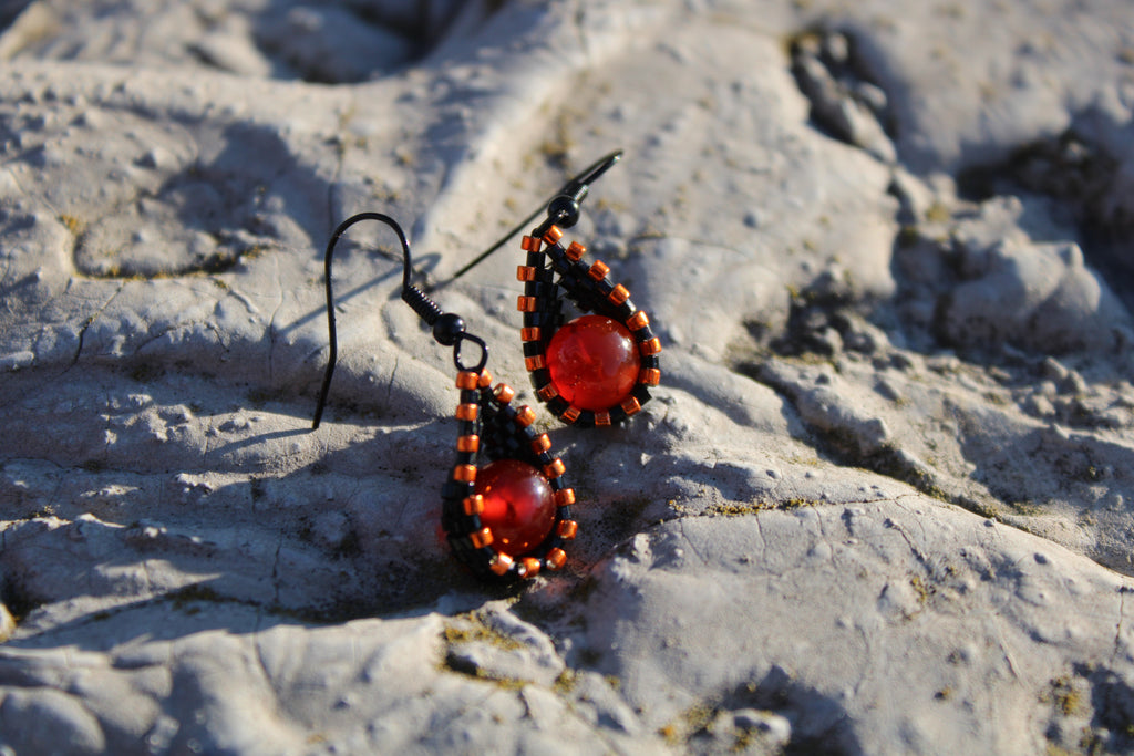 Jasper Drop Earrings