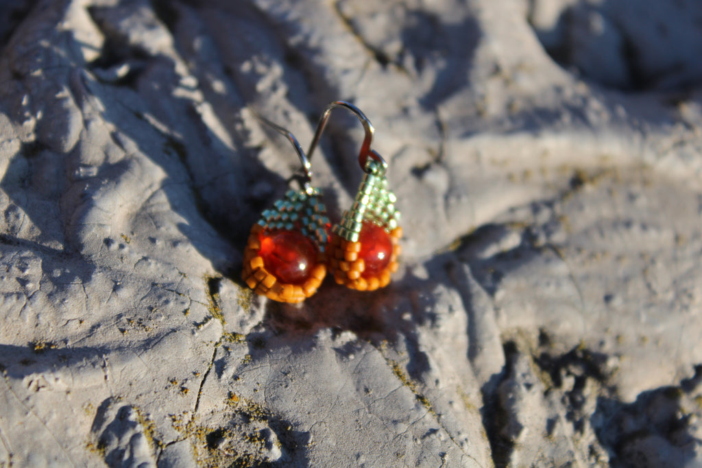 Jasper Drop Earrings