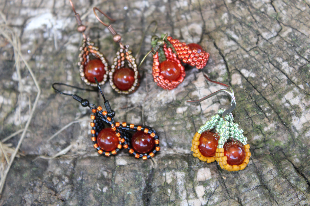 Jasper Drop Earrings