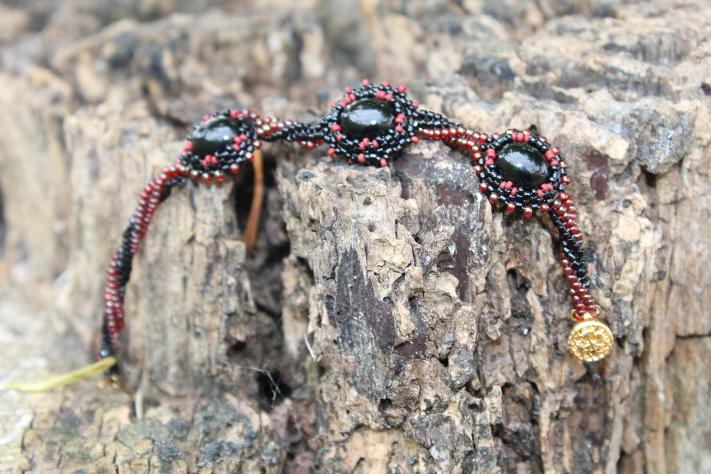 Three Onyx Bracelet