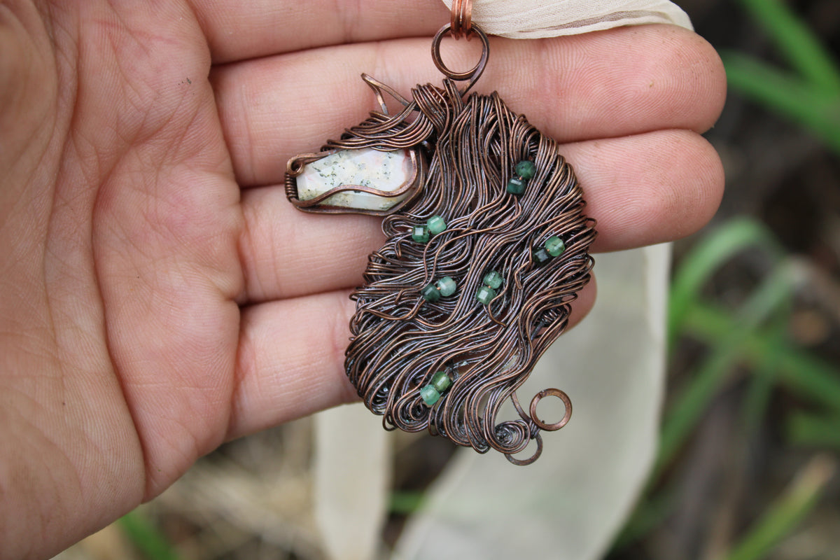 Mini Horse Head Pendants
