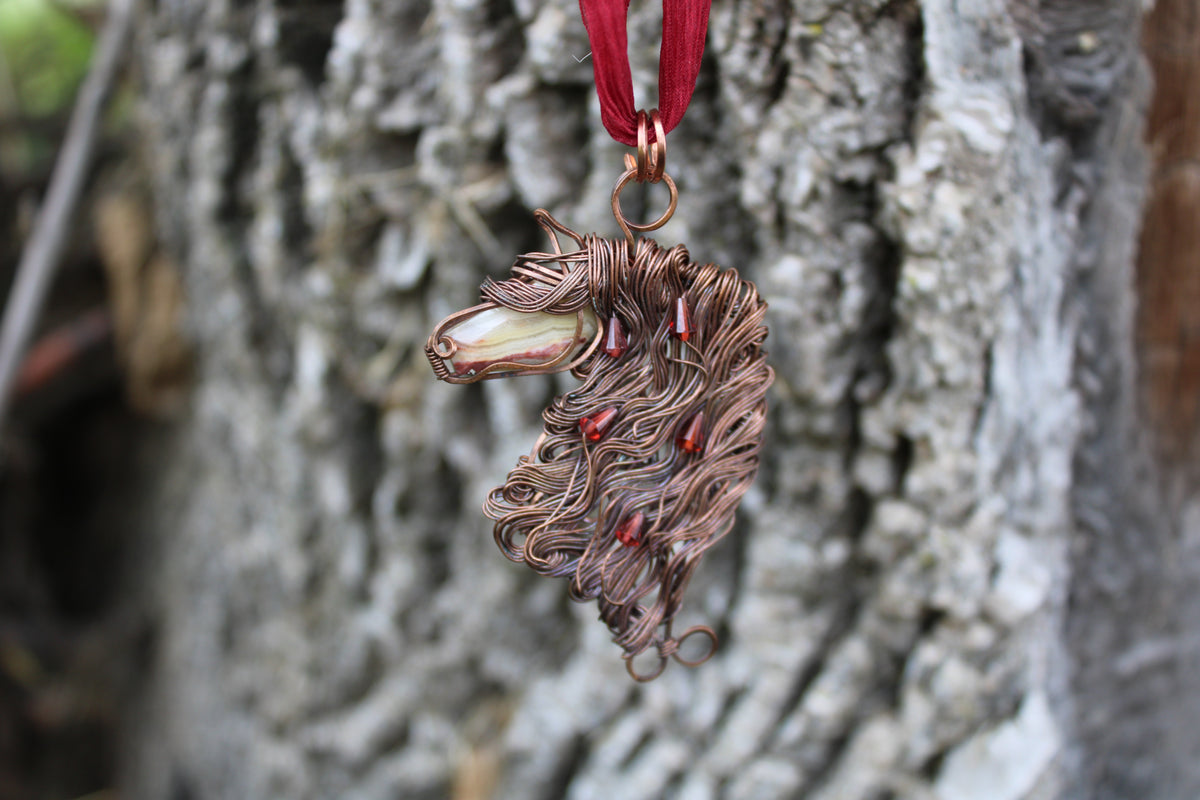 Mini Horse Head Pendants
