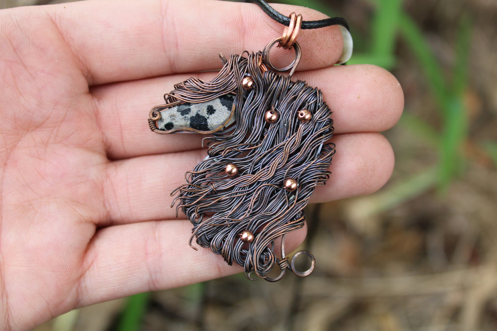 Mini Horse Head Pendants