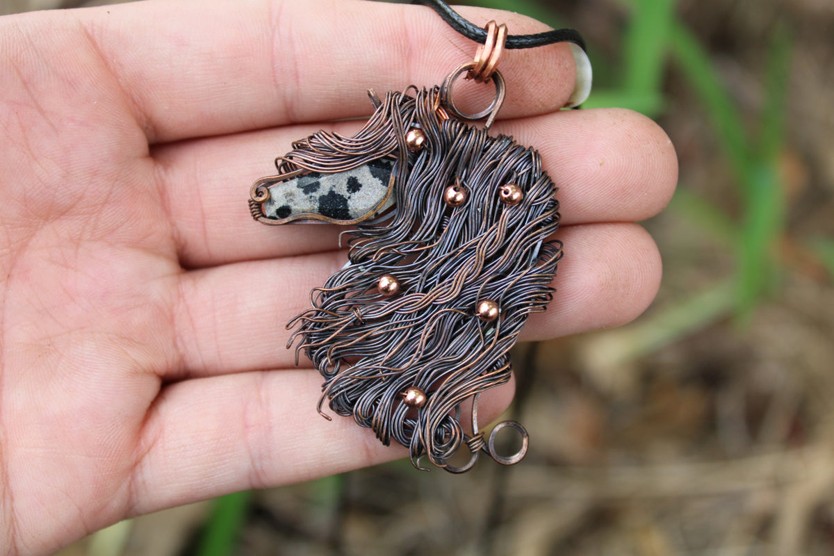 Mini Horse Head Pendants
