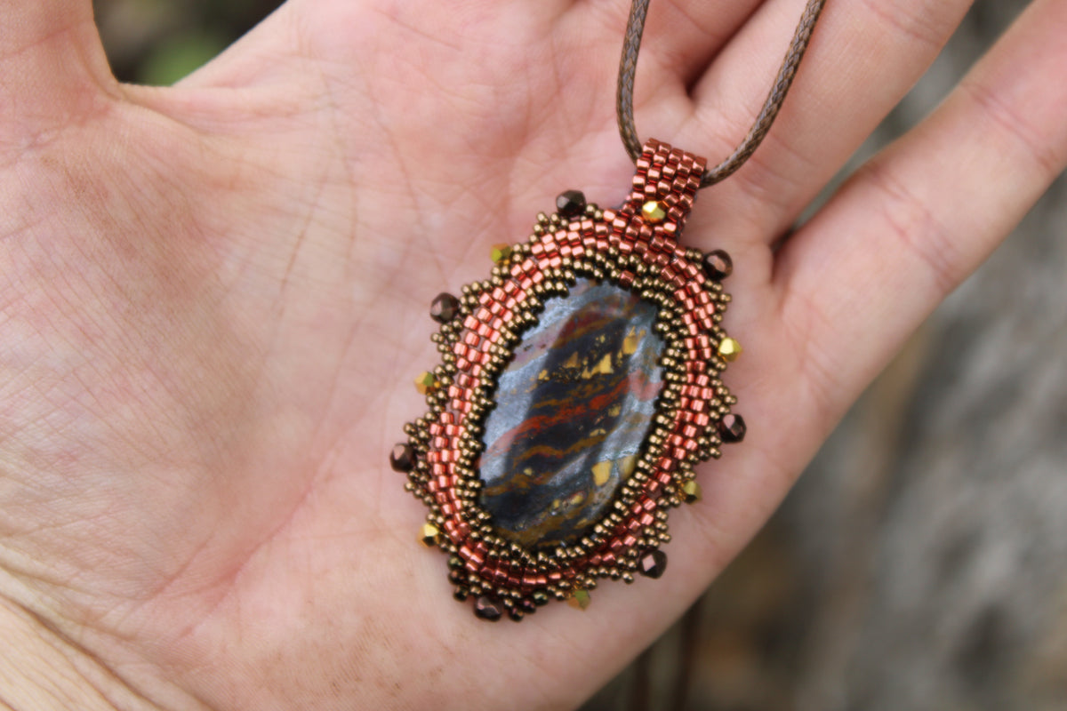 Tiger Iron Necklace