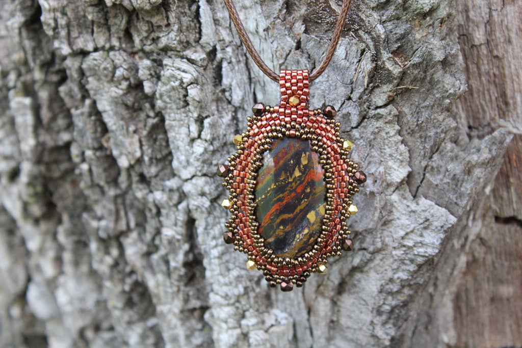 Tiger Iron Necklace