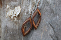 Neutral Tones Peyote Twist Earrings