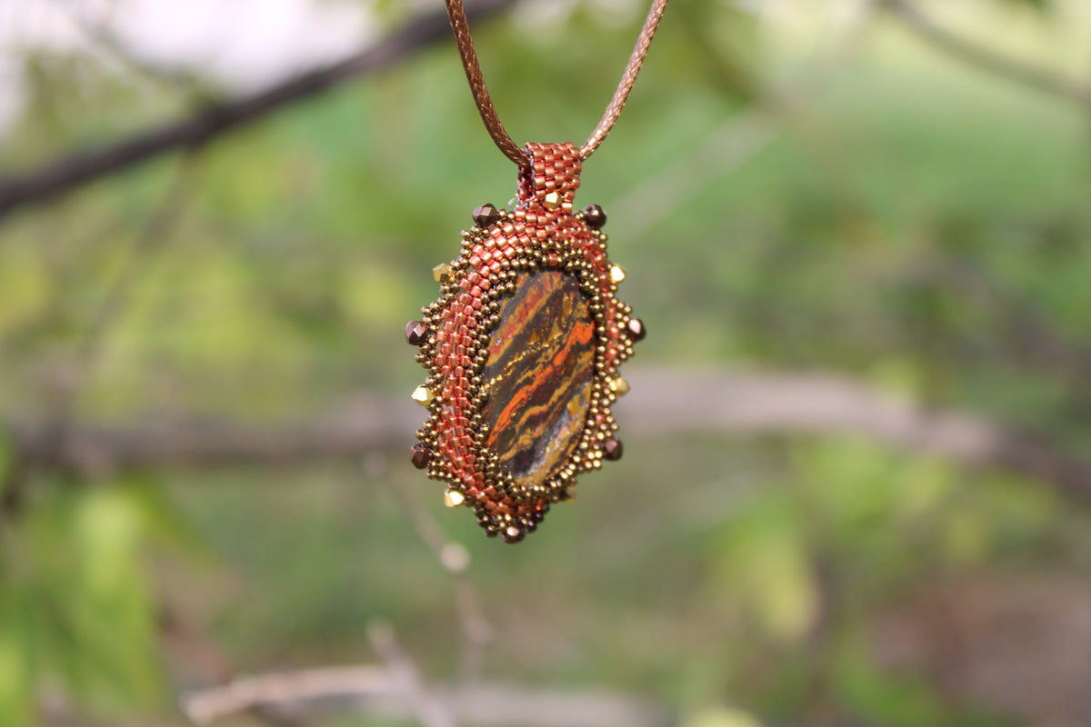 Tiger Iron Necklace