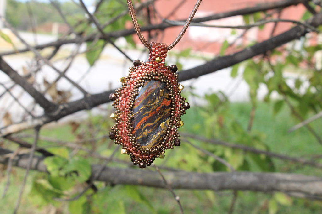 Tiger Iron Necklace