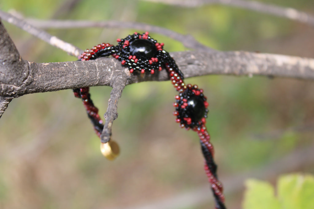 Three Onyx Bracelet