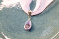 Amethyst Drop Necklaces