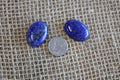 Pair of Medium Lapis Lazuli Cabs