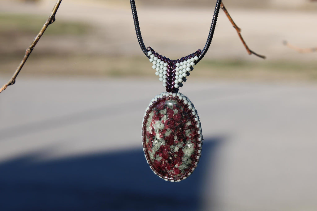 Eudialyte Pendant Necklace