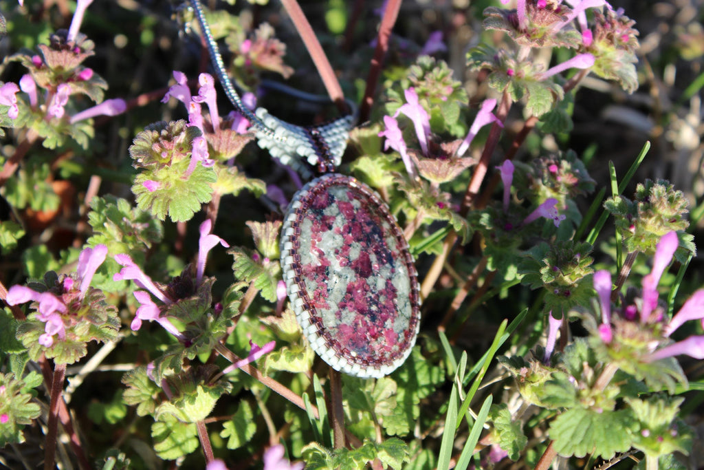 Eudialyte Pendant Necklace