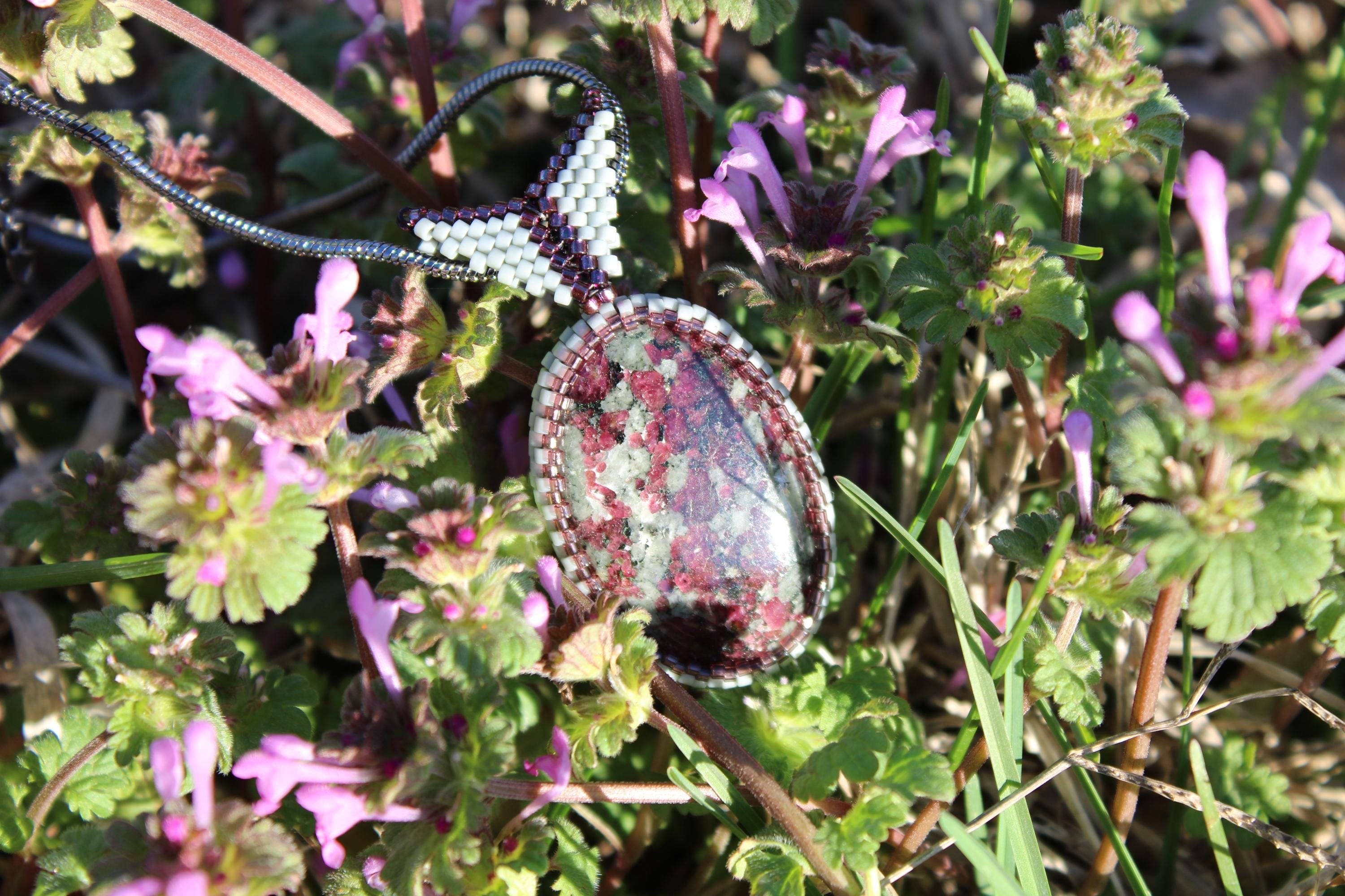 Eudialyte Pendant Necklace