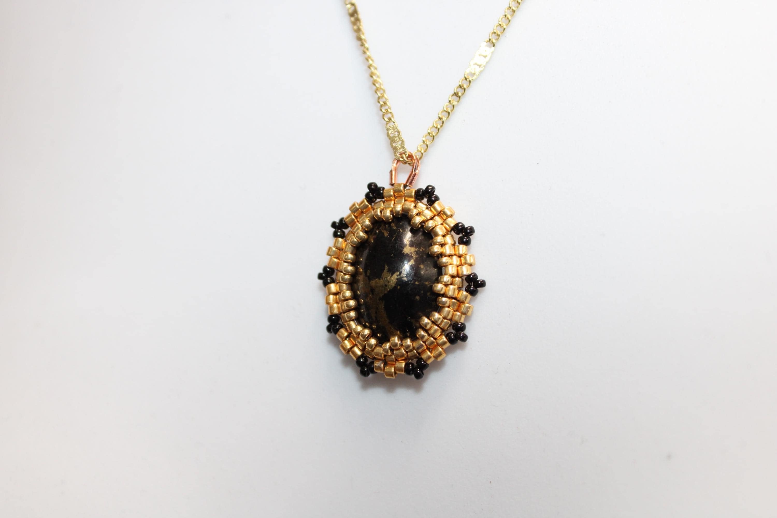 Apache Gold Pendant Necklace