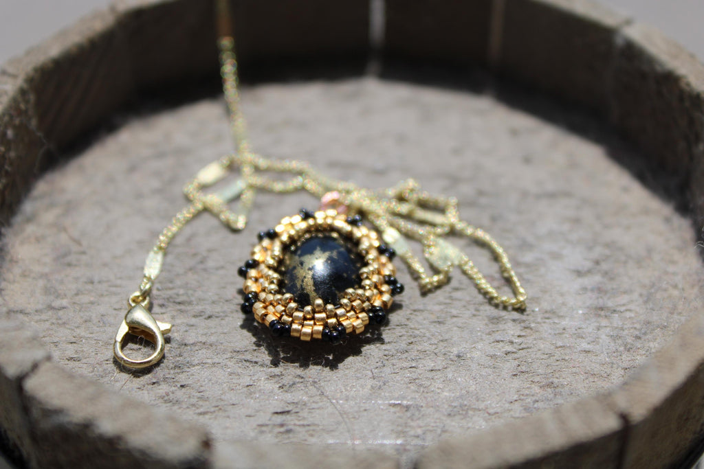 Apache Gold Pendant Necklace