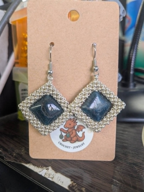 Apatite Spinner Earrings